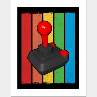 Retro Computer Joystick Posters and Art